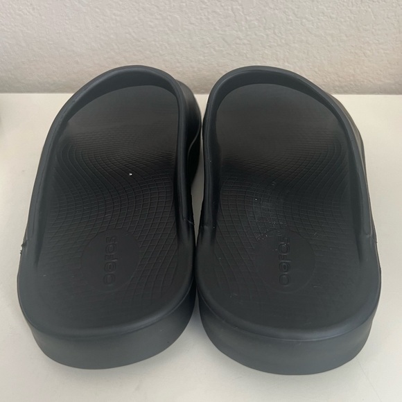 OOFOS | OOahh‎ Sport Sandals Black Slides Sz M10/W12 main image 5